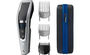 Машинка для стриження Philips Series 5000, акум., роторний мотор, насадок-2, кейс, сталь, чорно-сірий HC5650/15 фото