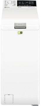 Пральна машина Electrolux вертикальна, 6кг, 1300, A+++, 60см, дисплей, пара, інвертор, білий EW7TN3362U фото