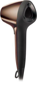 Фен Remington Air3D, 1800Вт, 3 режима, диффузор, турмалиновая иониз-я, холл. обдув, бронзовый D7777 фото