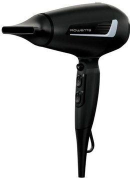 Фен Rowenta Pro Expert, 2100Вт, 3 режима, диффузор, иониз-я, хол. обдув, черный CV8820F0 фото