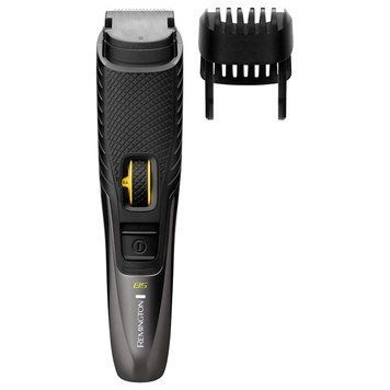 Триммер Remington Style Series, для бороды и усов, акум., роторный мотор, титан.напил., черно-серый MB5000 фото