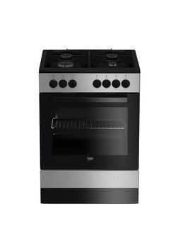 Плита Beko комбинированная, 65л, 60x60см, конвекция, серебристый, серебристый FSM62120DS фото