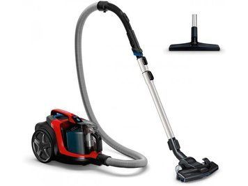 Пилосос Philips контейнерний PowerPro Expert, 900Вт, конт пил -2л, НЕРА, чорно-червоний FC9729/09 фото