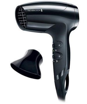 Фен Remington дорожный Compact, 1800Вт, 3 режима, эко режим, черный D5000 фото