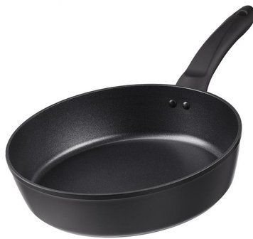 Сковорода глибока Ardesto Gemini Gourmet Bolzano, 26см, алюміній, чорний AR1926GDP фото