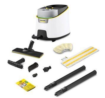 Пароочисник Karcher SC 4 Deluxe, 2200Вт, 1300мл, 4Бар, білий 1.513-460.0 фото