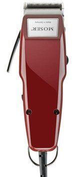 Машинка для стрижки Moser Edition Burgundy, от сети, вибрационный мотор, насадок-4, сталь, бордовый 1400-0278 фото
