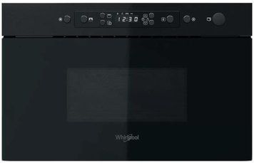 Микроволновая печь Whirlpool встраиваемая, 22л, электронное управление, 750Вт, гриль, дисплей, черный MBNA920B фото