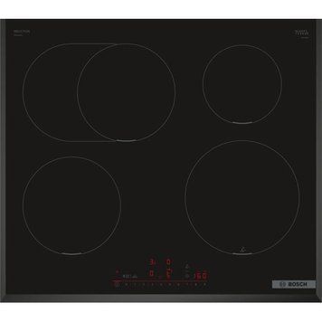 Варочная поверхность Bosch индукционная, 60см, расширенная зона, сенсор жарки PerfectFry Plus, Home Connect, черный PIF651HC1E фото