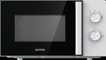 Мікрохвильова піч Gorenje, 17л, мех. керув., 700Вт, дисплей, білий MO17E1WH фото