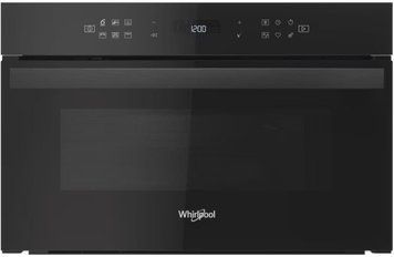 Микроволновая печь Whirlpool встраиваемая, 31л, электронное управление, 1000Вт, гриль, дисплей, черный AMW6440FB фото