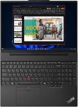 Ноутбук Lenovo ThinkPad E16-G2 16" WUXGA IPS AG, Intel U7-155H, 16GB, F1TB, UMA, DOS, черный 21MA002WRA фото