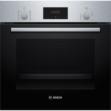 Духова шафа Bosch електрична, 66л, A, дисплей, конвекція, нержавіюча сталь HBF512BS1T фото