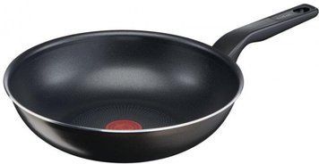 Сковорода ВОК Tefal XL Intense, 28см, алюминий, черный C3841953 фото