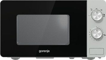 Мікрохвильова піч Gorenje, 20л, мех. керув., 800Вт, сріблястий MO20E1S фото