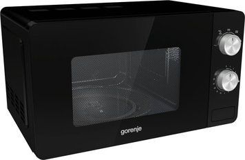 Мікрохвильова піч Gorenje, 20л, мех. керув., 800Вт, чорний MO20E1B фото